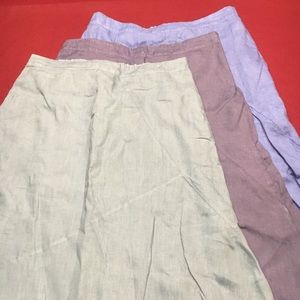 J. Jill Linen skirts Medium